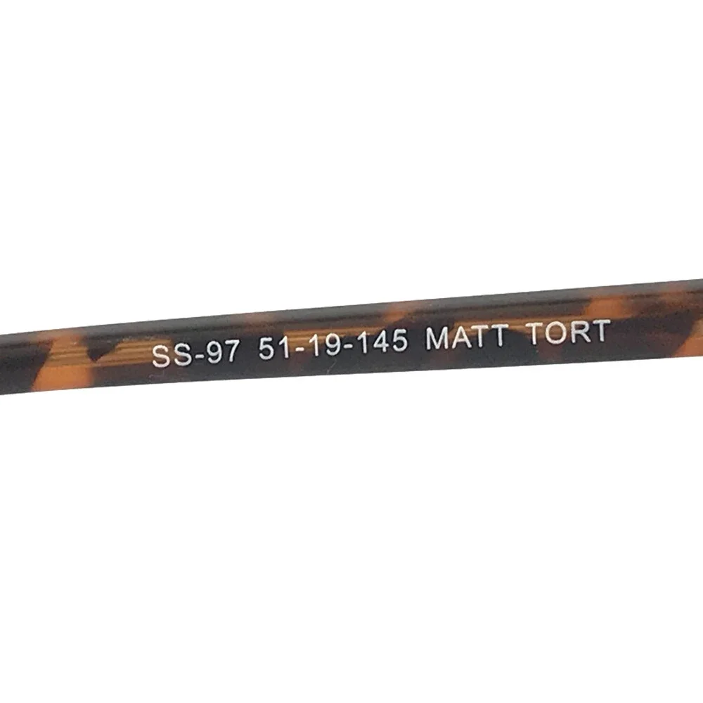 Success Eyeglasses Frames SS-97 MATT TORT Matte Tortoise Full Rim 51-19-145